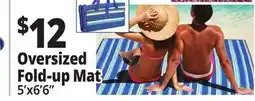 Ocean State Job Lot 2-Person Outdoor Fold-Up Mat 5'x6.5' offer