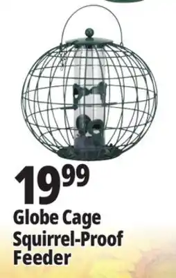 Ocean State Job Lot Yankee Trader Globe Cage Squirrel Proof Bird Feeder offer