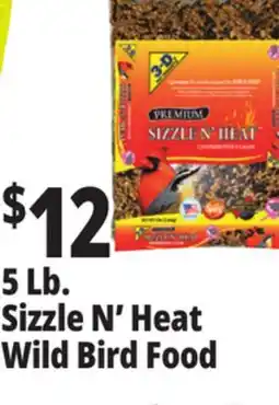 Ocean State Job Lot 5 Lb. Sizzle N' Heat Wild Bird Food offer