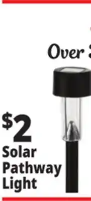 Ocean State Job Lot Solar Pathway Light Black offer