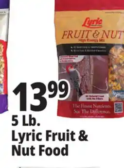 Ocean State Job Lot Lyric Fruit and Nut High Energy Wild Bird Food Mix 5 lbs offer
