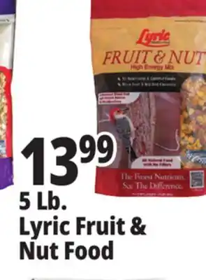 Ocean State Job Lot Lyric Fruit and Nut High Energy Wild Bird Food Mix 5 lbs offer