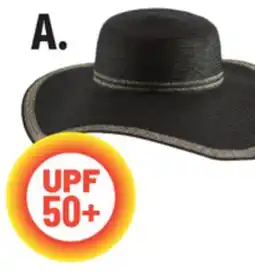 Ocean State Job Lot Extra-Wide Brim Straw Sun Hat offer