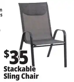 Ocean State Job Lot Stackable Sling Chair offer