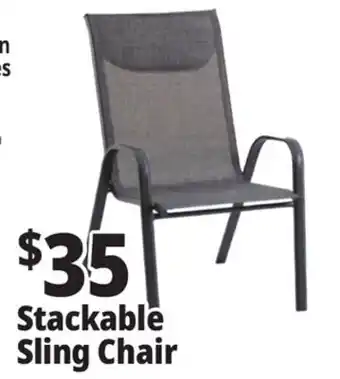 Ocean State Job Lot Stackable Sling Chair offer