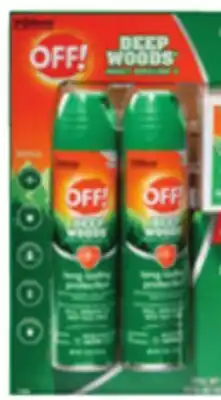 Ocean State Job Lot OFF! Deep Woods Insect Repellent V Combo Pack offer