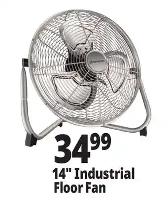 Ocean State Job Lot Penguin High Velocity Floor Fan 14 offer