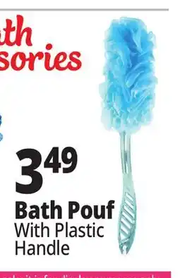 Ocean State Job Lot Trellis Boutique Bath Brush with Plastic Handle offer