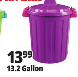 Ocean State Job Lot HemiCasa Large Oscar Bin with Lid and Handles 50 L offer