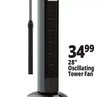 Ocean State Job Lot Penguin Tower Fan 28 offer