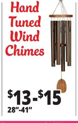 Ocean State Job Lot Wind Chimes offer
