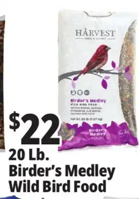 Ocean State Job Lot Harvest Birder's Medley Wild Bird Food 20 lbs offer