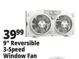 Ocean State Job Lot Penguin 9 Twin Window Fan offer