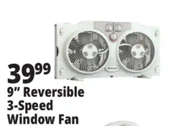 Ocean State Job Lot Penguin 9 Twin Window Fan offer
