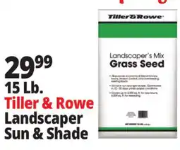 Ocean State Job Lot Tiller & Rowe Landscaper's Sun & Shade Grass Seed offer