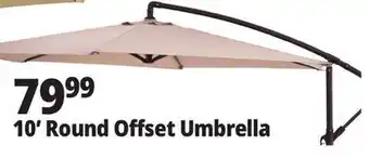 Ocean State Job Lot 10' Offset Patio Umbrella offer