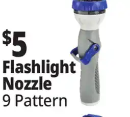 Ocean State Job Lot Tiller & Rowe 9-Pattern Flashlight Nozzle offer