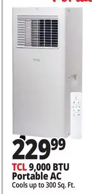 Ocean State Job Lot TCL Smart Portable Air Conditioner offer