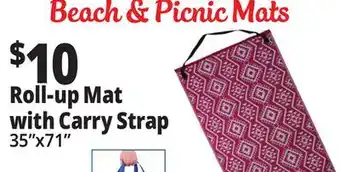 Ocean State Job Lot Roll-Up Mat with Carry Strap offer
