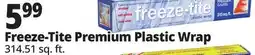 Ocean State Job Lot freeze-tite Premium Freezer Gauge Plastic Wrap 315 Sq ft offer