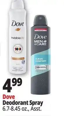 Ocean State Job Lot Dove Deodorant offer