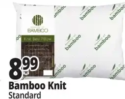 Ocean State Job Lot Essence of Bamboo Knit Jumbo Pillow offer