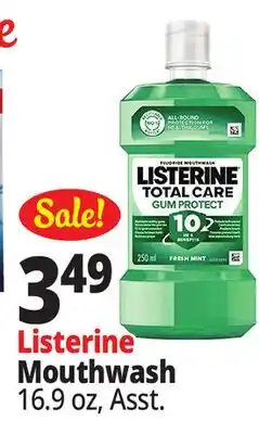 Ocean State Job Lot Listerine Mouthwash offer