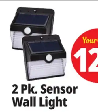 Ocean State Job Lot Outdoor Living Accents Solar Sensor Wall Lights 2 Count offer