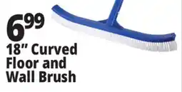 Ocean State Job Lot 18 Curved Floor and Wall Brush offer