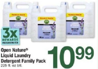 ACME Open Nature Liquid Laundry Detergent Family Pack offer