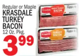 Bravo Supermarkets KRASDALE TURKEY BACON offer