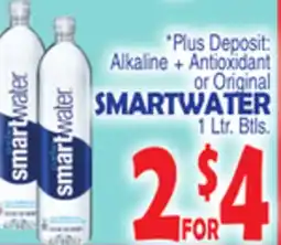 Bravo Supermarkets SMARTWATER offer