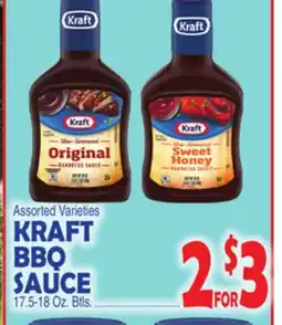Bravo Supermarkets KRAFT BBQ SAUCE offer