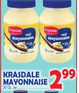 Bravo Supermarkets KRASDALE MAYONNAISE offer