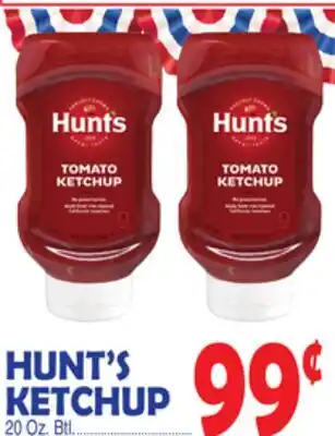 Bravo Supermarkets HUNT'S KETCHUP offer