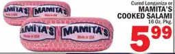 Bravo Supermarkets MAMITA'S COOKED SALAMI offer