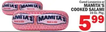 Bravo Supermarkets MAMITA'S COOKED SALAMI offer
