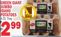Bravo Supermarkets GREEN GIANT JUMBO IDAHO POTATOES offer