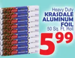Bravo Supermarkets KRASDALE ALUMINUM FOIL offer