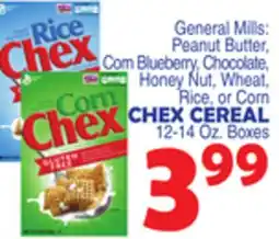 Bravo Supermarkets General Mills CHEX CEREAL offer