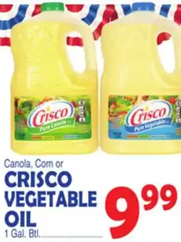 Bravo Supermarkets CRISCO VEGETABLE OIL offer