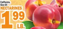 Bravo Supermarkets NECTARINES offer