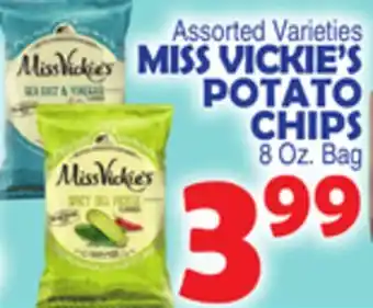 Bravo Supermarkets MISS VICKIE'S POTATO CHIPS offer