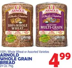 Bravo Supermarkets ARNOLD WHOLE GRAIN BREAD offer
