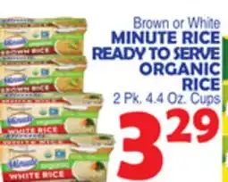 Bravo Supermarkets MINUTE RICE READY TO SERVE ORGANIC RICE offer