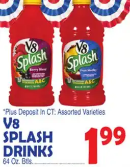 Bravo Supermarkets V8 SPLASH DRINKS offer