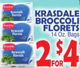 Bravo Supermarkets KRASDALE BROCCOLI FLORETS offer