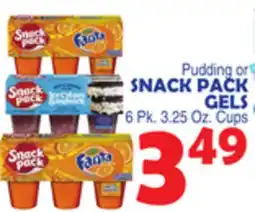Bravo Supermarkets SNACK PACK GELS offer