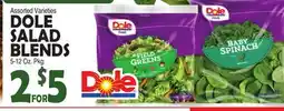 Bravo Supermarkets DOLE SALAD BLENDS offer