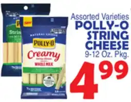 Bravo Supermarkets POLLY-O STRING CHEESE offer